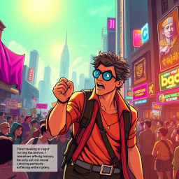 ChronoChase: Whose Time Is It Anyway? - Text-based game