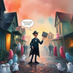 Hello, Whose Ghost Is It Anyway? - Text-based game