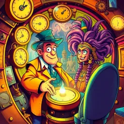 Chrono-Capers: Whose Time Is It Anyway? - Text-based game