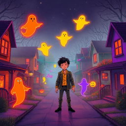 Whose Ghost is it Anyway? - Text-based game