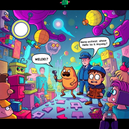 Memeception: Whose Hello Is It Anyway? - Text-based game