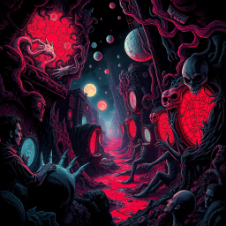 Whose Nightmare Is It Anyway? - Text-based game