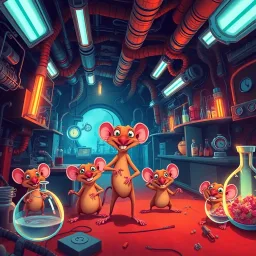 Laboratory Labyrinth: Rat Race - Text-based game