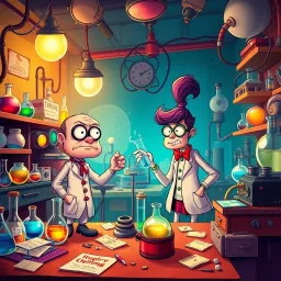Lab Rascals: Whose Lab Is It Anyway? - Text-based game
