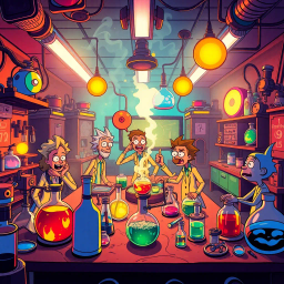 Whose Lab Is It Anyway? - Text-based game