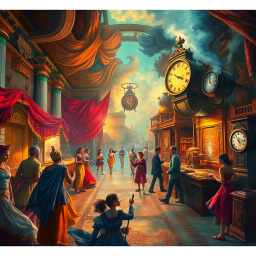 Chronochase: Whose Time Is It Anyway? - Text-based game