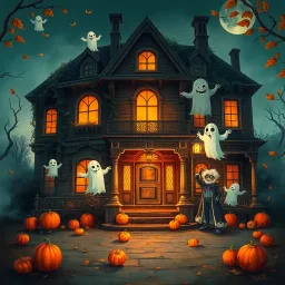 Who’s Haunt Is This? - Text-based game