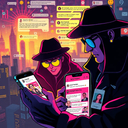 Who Dis? The Chronicles of a Social Media Sleuth - Text-based game