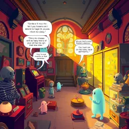 Relic Rumble: Whose is it Anyway? - Text-based game
