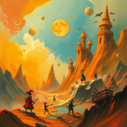Metamayhem: Whose Adventure Is It, Anyway? - Text-based game