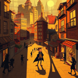 Whose Shadow Is It Anyway? - Text-based game