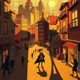 Whose Shadow Is It Anyway? - Text-based game