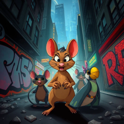 Rodentia Revolt - Text-based game