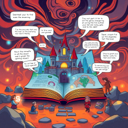 Questception: Who's the Hero, Anyway? - Text-based game