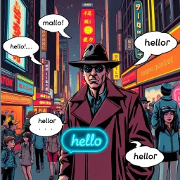 Hello, Whose Hello Is It Anyway? - Text-based game