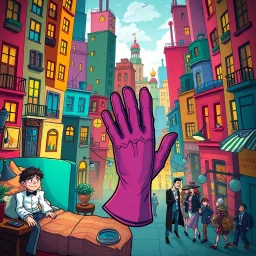 Whose Glove Is This? - Text-based game