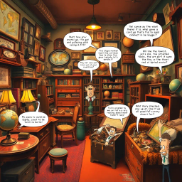 Whose Item is This Anyway? - Text-based game