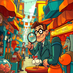 Whose Thief is It Anyway? - Text-based game