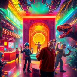 Chronovortex: Whose Time is it Anyway? - Text-based game