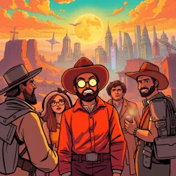 Chrono Chums: Who's There? - Text-based game