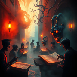 Nightmare Exchange: Whose Dream is it Anyway? - Text-based game