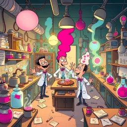 Whose Lab Is It Anyway? - Text-based game