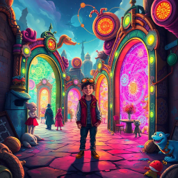 Gates of Shifting Realities - Text-based game
