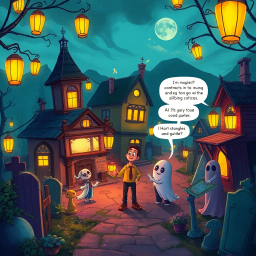 Hello, Whose Ghost is It Anyway? - Text-based game