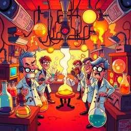 Lab-Rascals: Whose Lab Is It Anyway? - Text-based game