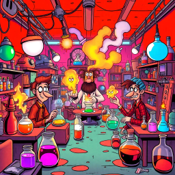 Whose Lab Is It Anyway? - Text-based game