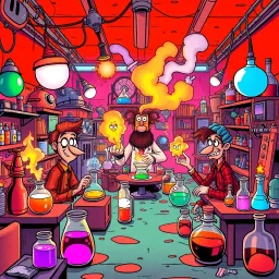 Whose Lab Is It Anyway? - Text-based game