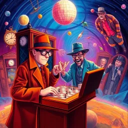 Chrono Crossover: Whose Time Is It Anyway? - Text-based game