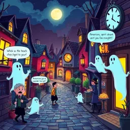 Whose Ghost is it Anyway? - Text-based game