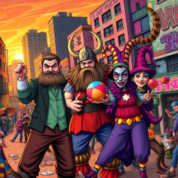 Chaos Chronicles: Whose Mayhem is it Anyway? - Text-based game
