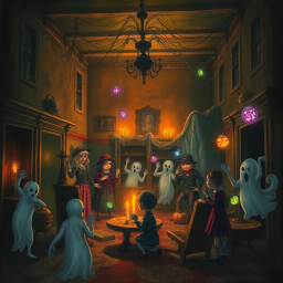 Whose Ghost Is It Anyway? - Text-based game
