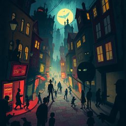 Whose Shadow is it Anyway? - Text-based game