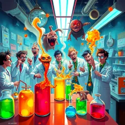Whose Lab Is It Anyway? - Text-based game