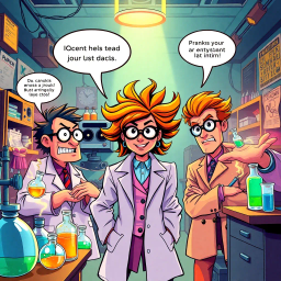 Whose Lab Is It Anyway? - Text-based game