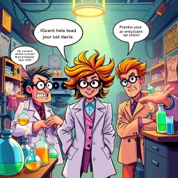 Whose Lab Is It Anyway? - Text-based game