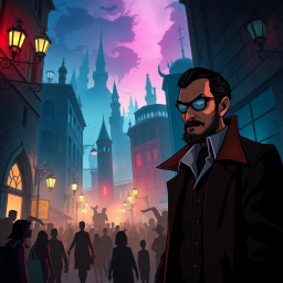 Whose Shadow is it Anyway? - Text-based game