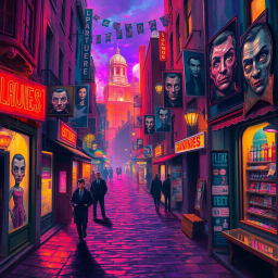 Whose Face Is It Anyway? - Text-based game