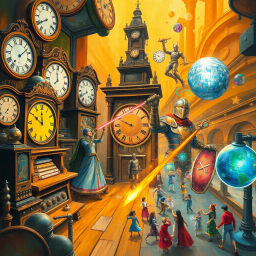 ChronoChaos: Whose Time Is It Anyway? - Text-based game