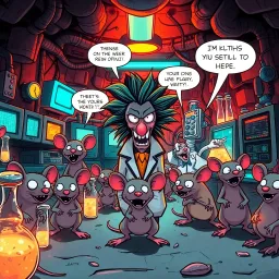 Lab Rats: The Great Experiment - Text-based game