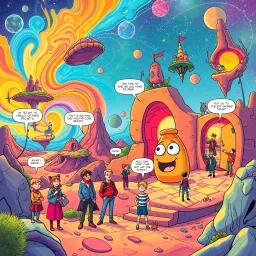 Spectrum Wars: Which Dimension Is It Anyway? - Text-based game