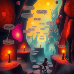 Echoes of the Hello - Text-based game