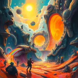 Dimension Drift: Spectrum Wars - Text-based game