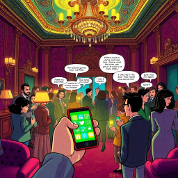 Whose Phone is This, Anyway? - Text-based game