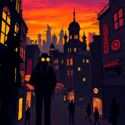 Whose Shadow is it Anyway? - Text-based game