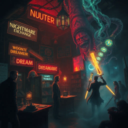 Nightmare Exchange: Whose Dream is it Anyway? - Text-based game