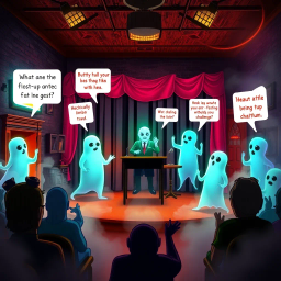 Whose Ghost Is It Anyway? - Text-based game